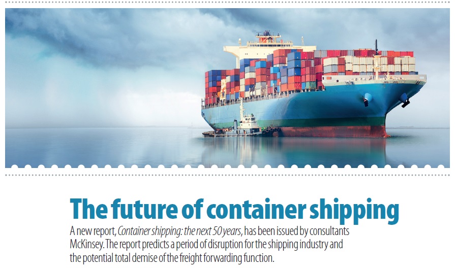 The future of container shipping The future of container shipping