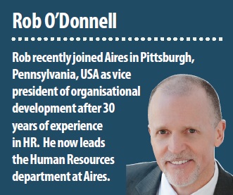 Rob O'Donnell, Vice President, Organisational Development, Aires Rob O'Donnell, Vice President, Organisational Development, Aires