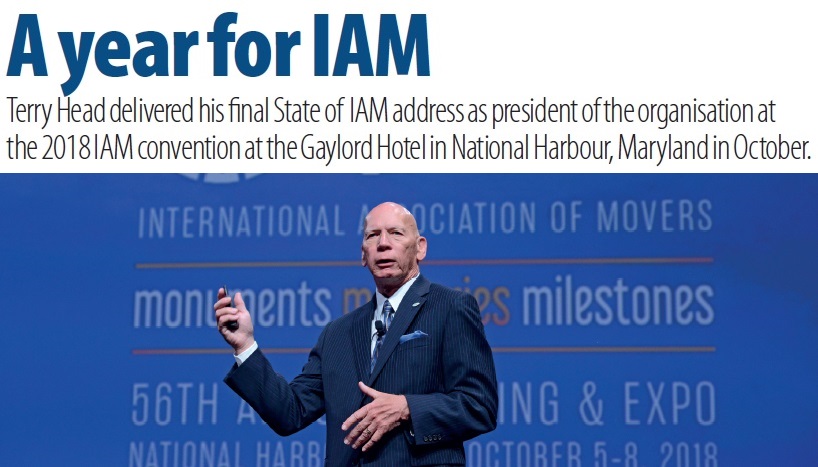 Terry Head delivered his final State of IAM address as president of the Association