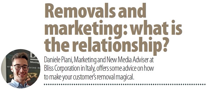 Removals and marketing - what is the relationship?