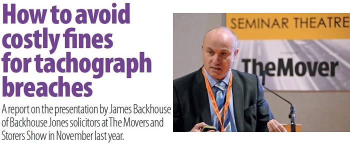 How to avoid costly fines for tachograph breaches How to avoid costly fines for tachograph breaches