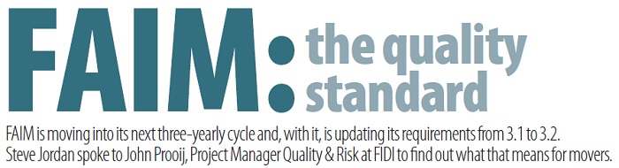 FAIM: the quality standard FAIM: the quality standard