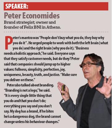Speaker Peter Economides