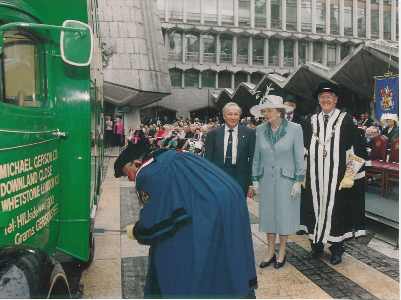 Lady Thatcher at Cart Marking