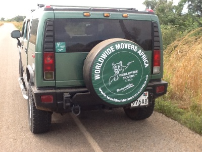 Ronald Mutesasira's Hummer