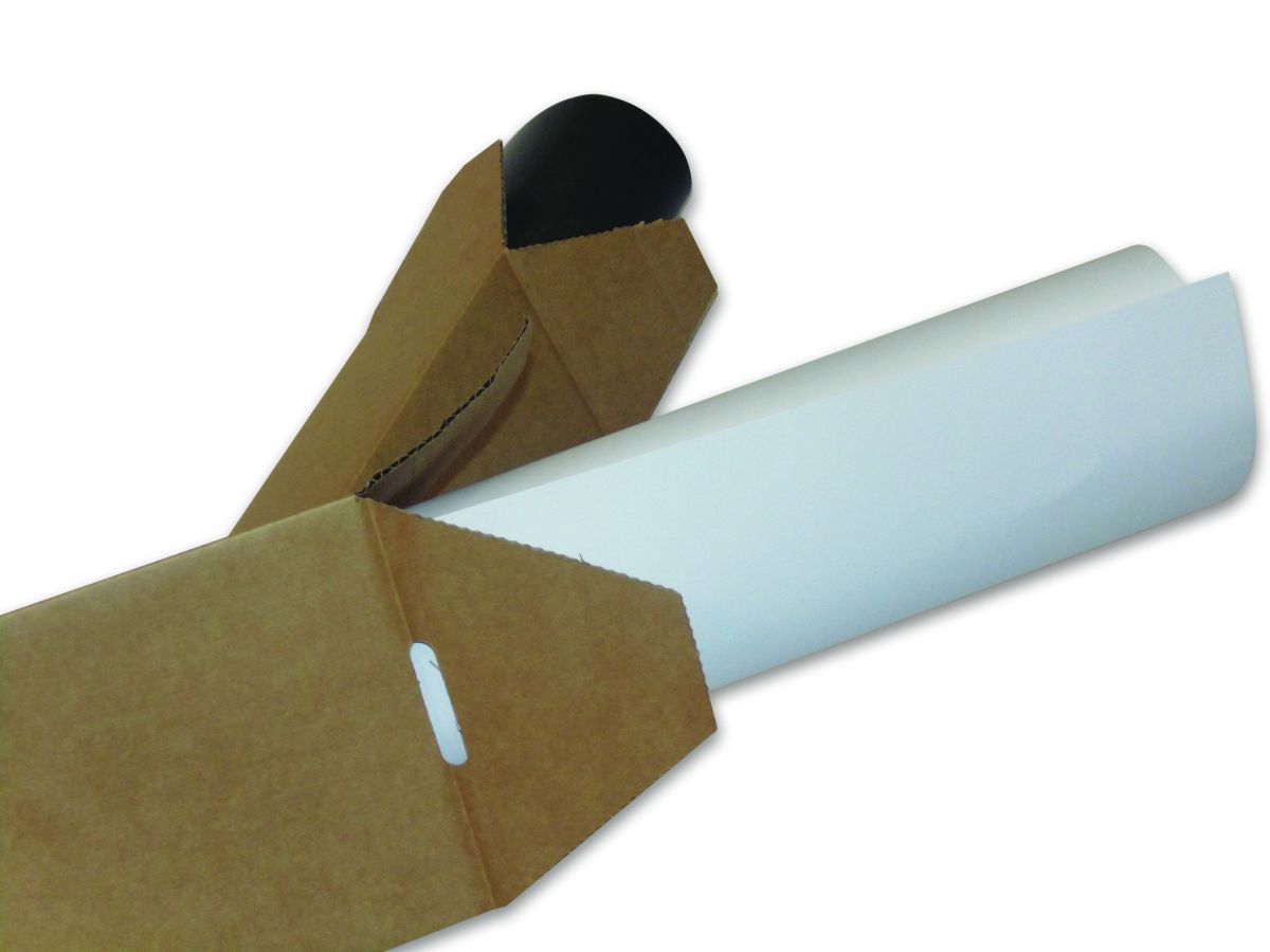 Triangular poster tubes from Antalis Packaging