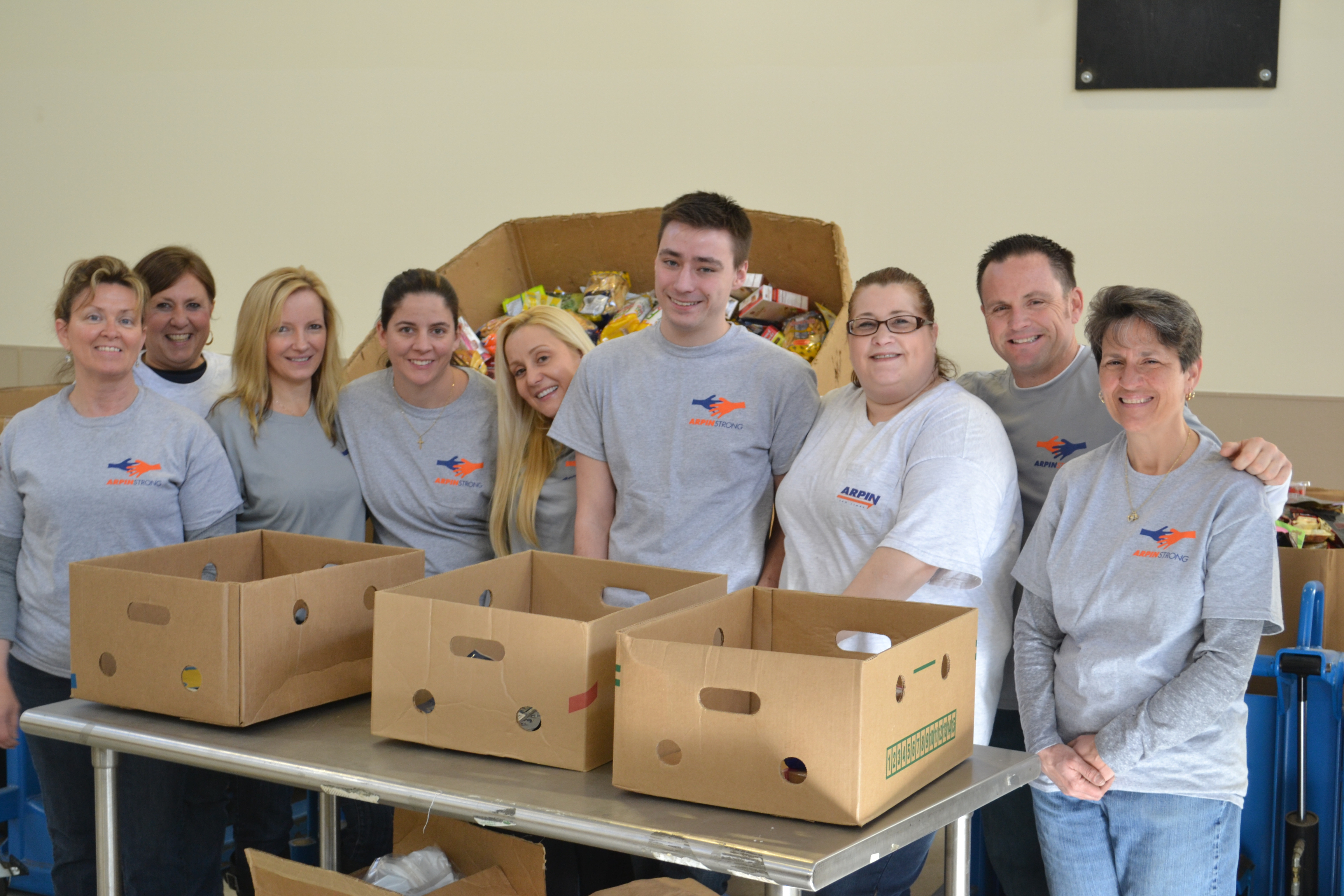 Rhode Island Food Bank Volunteers