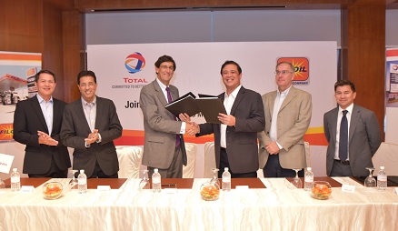 Total and Filoil