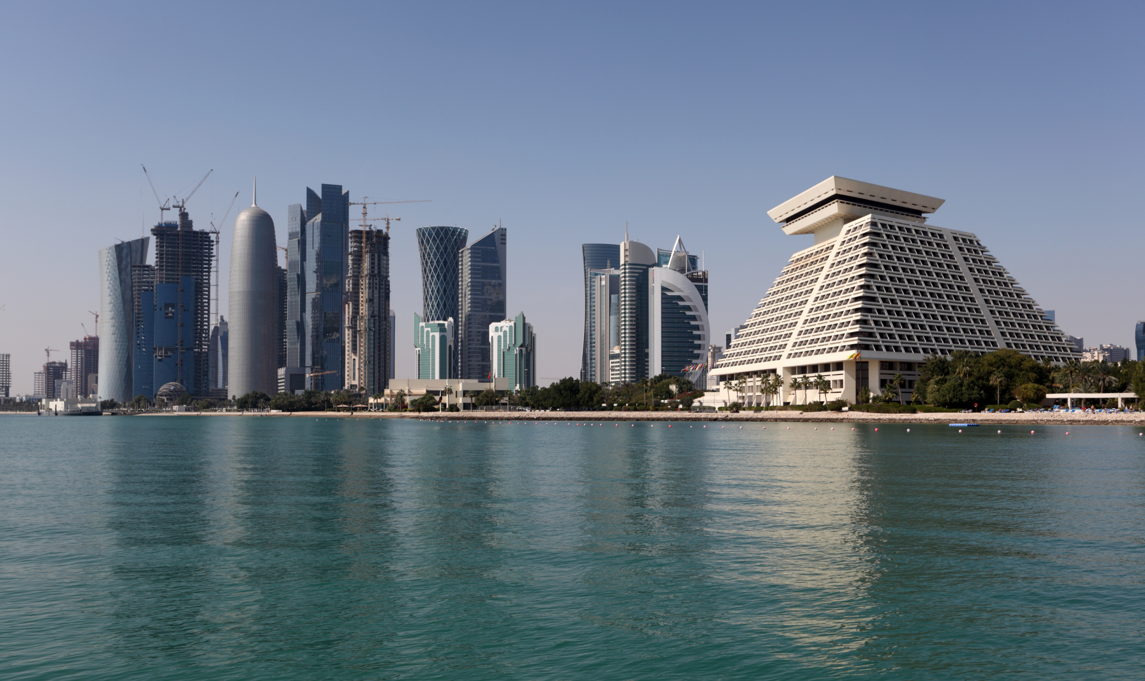 June 13 - Doha skyline 138021541