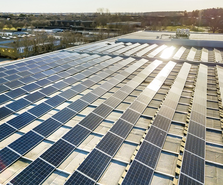 UKWA - solar panels on warehouses