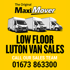 The original Maxi Mover - low floor luton van sales