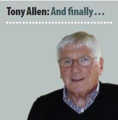 Tony Allen: And finally...