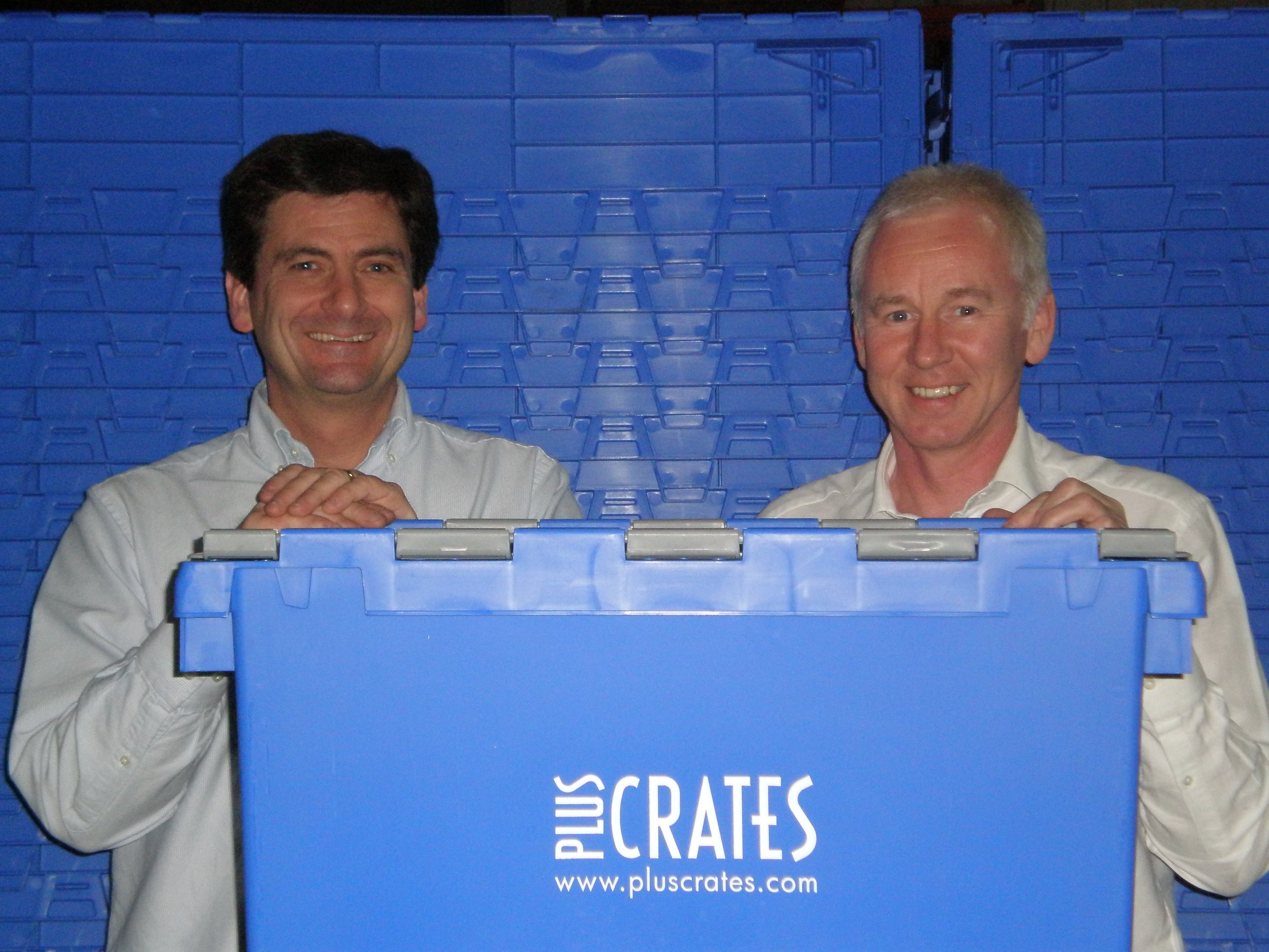 John Mitchell (L) and Neil McGuigan in 2008
