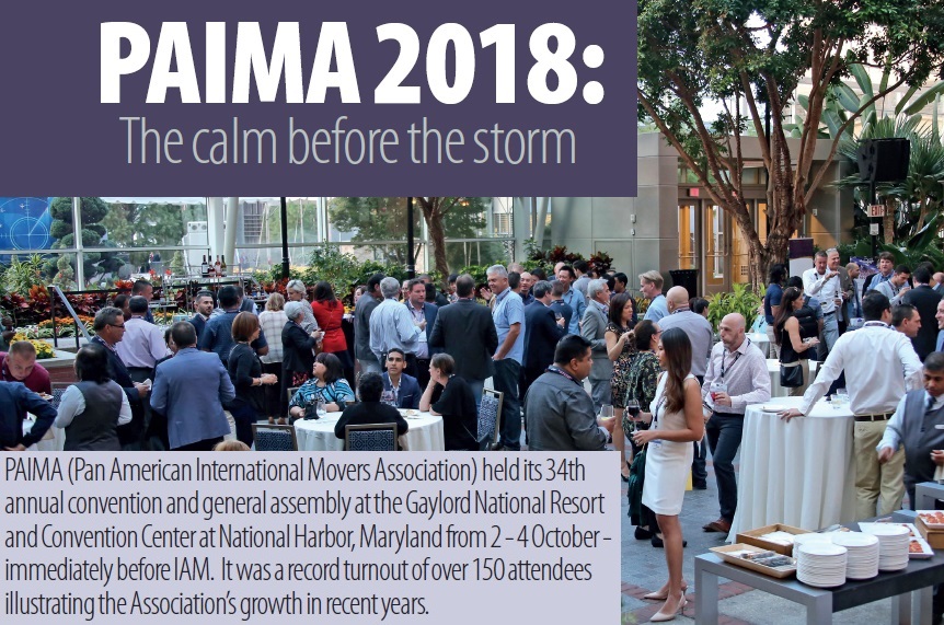 PAIMA 2018 - the calm before the storm