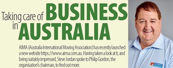 Taking care of business in Australia: Australia International Moving Association