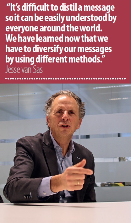 Jesse van Sas, FIDI Secretary General