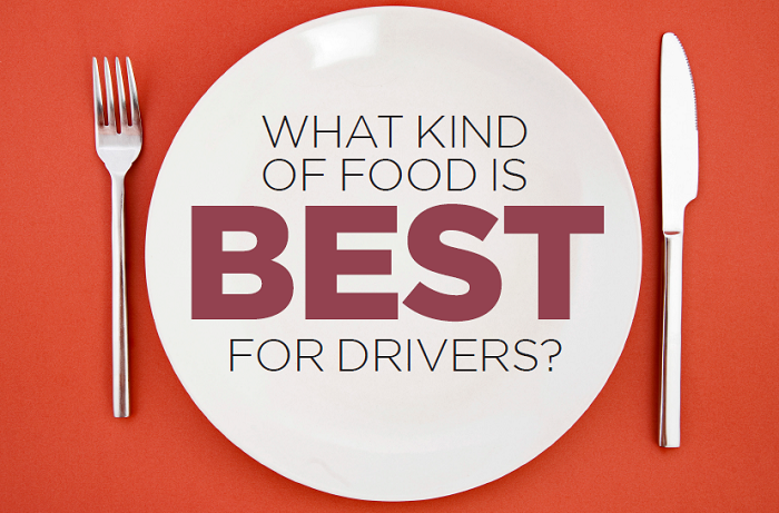 Which foods are good for drivers?