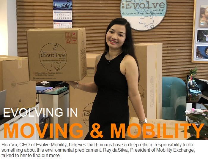 Hoa Vu, CEO of Evolve Mobility