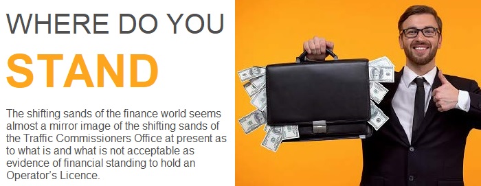 O Licence financial requirements O Licence financial requirements