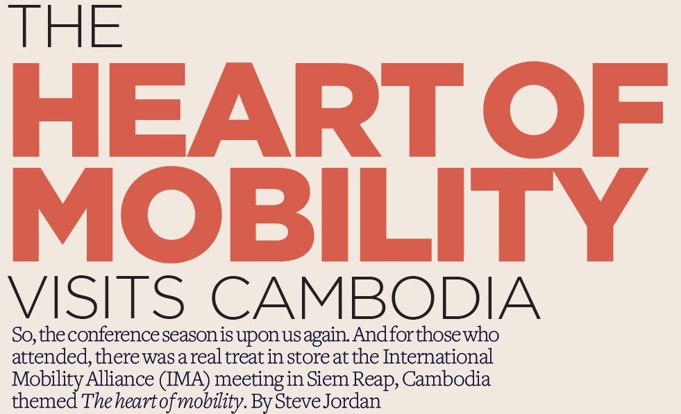 The heart of mobility - IMA in Cambodia The heart of mobility - IMA in Cambodia