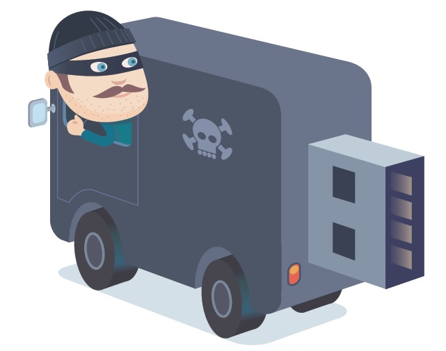 Phishing with supply chains
