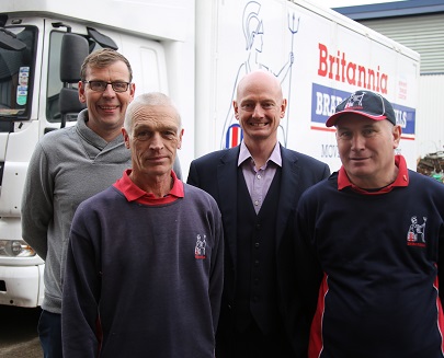 Darren Taylor, Chris Palmer, Mark Herrington and Stuart Morcom.