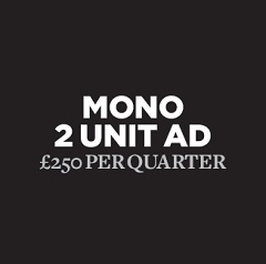 Mono Colour 2 unit ad