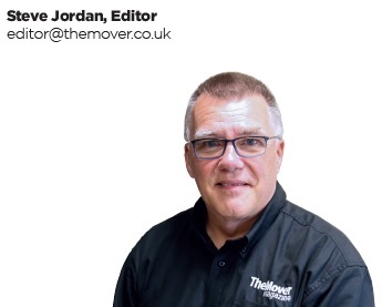 Steve Jordan, Editor, The Mover Steve Jordan, Editor, The Mover