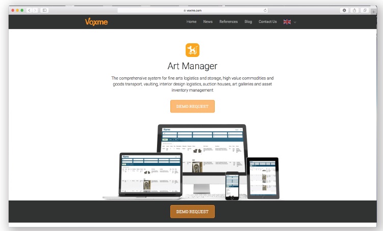 voxme-art-manager-webpage