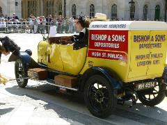 Cart marking at Guildhall Yard in London 2019