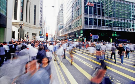 The PwC survey shows a shift to home working and de-urbanisation