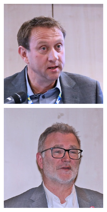 Dennis Zonneveld (top) and Thomas Juchum