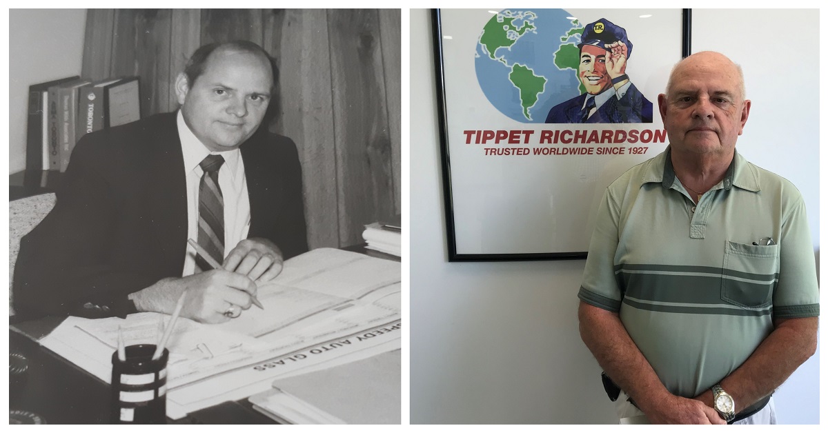 Stew Tompkins, then and now