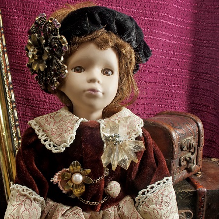 Porcelain dolls and beaver puke