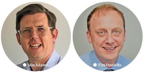 Iain Adams and Tim Daniells