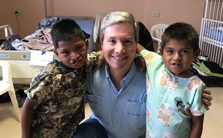 Walter Lafitte at Operation Smile in David, Panama 