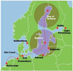 Maersk&#39;s methanol-fuelled vessel will sail the Maersk Sealand Baltic shipping route