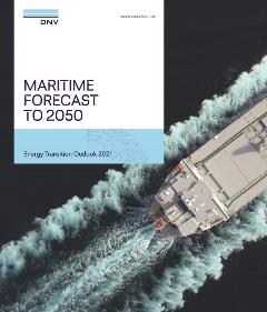 DNV Maritime Forecast to 2050 cover
