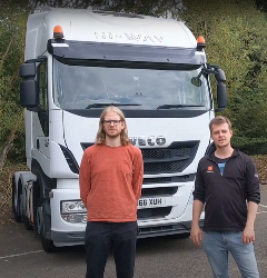 Hypermile Co-founders James Hennessey (left) and Jakub Langr