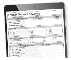 The Kika inventory application Uplift screen