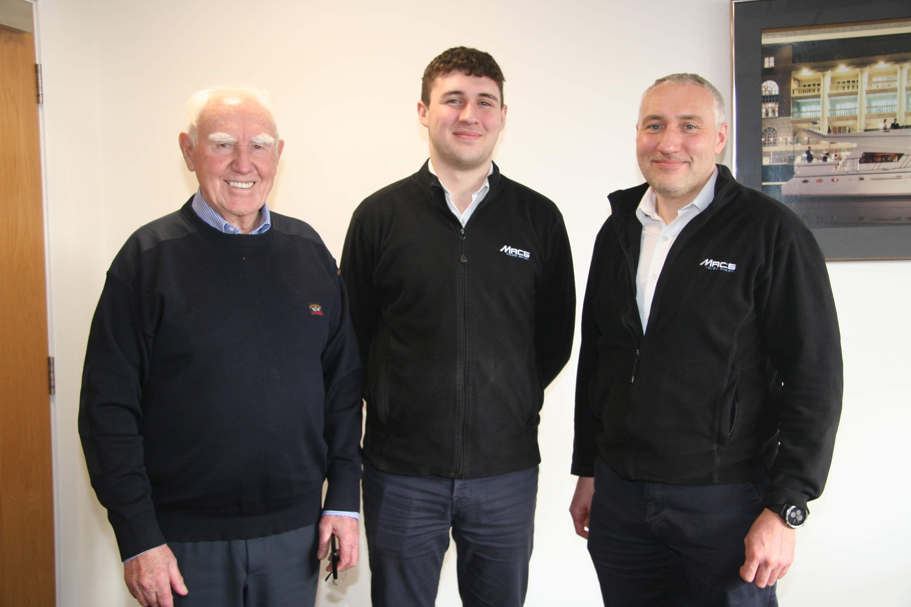 Alec, Alexander and Adrian McDade