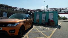 Drive up lockers are in several London car parks.