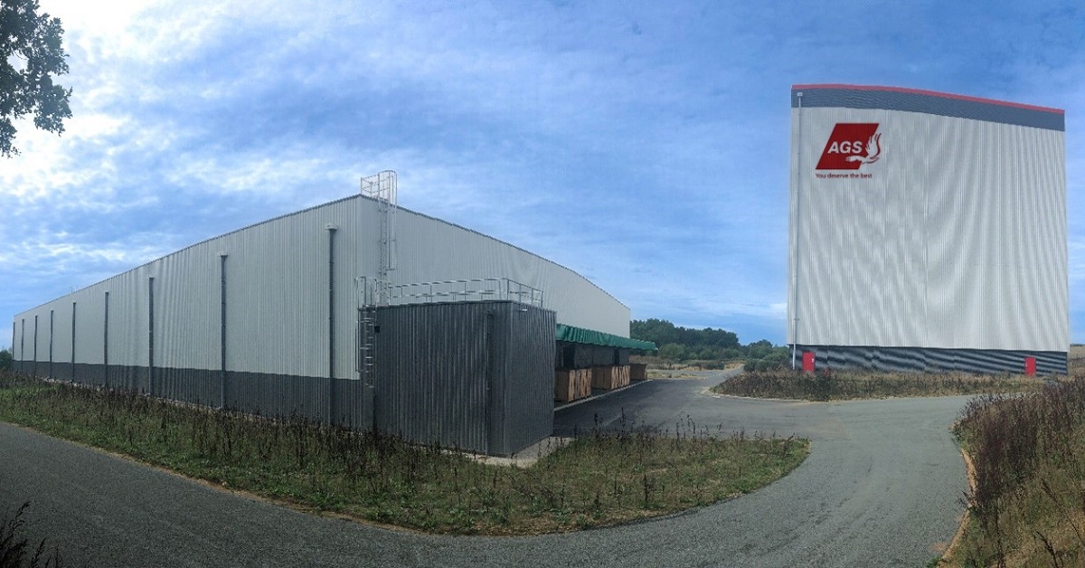 AGS’s new €6 million store in Luigny, northern France has a capacity of more than 5000m3.