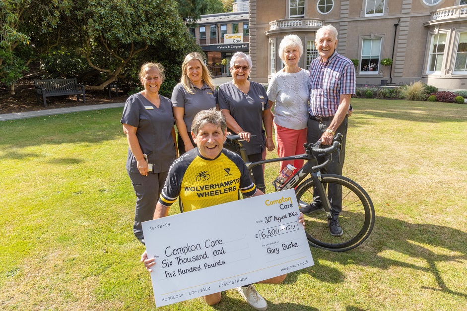 Gary Burke smashes charity target