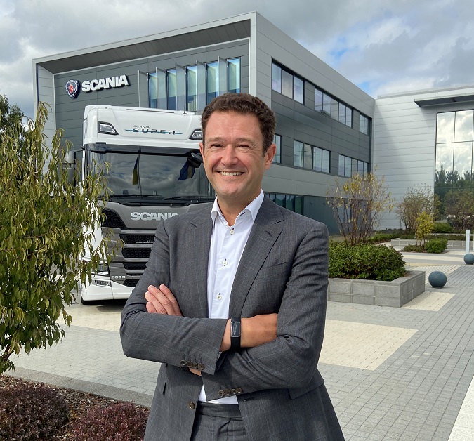 Scania UK's new managing director Chris Newitt