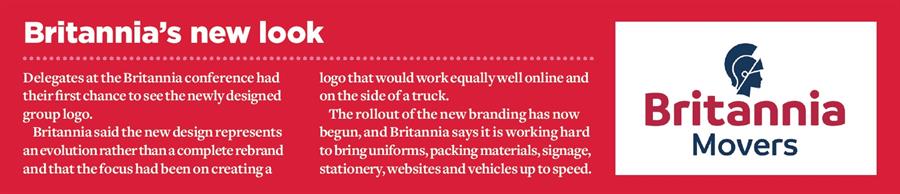 Britannia's new look Britannia's new look