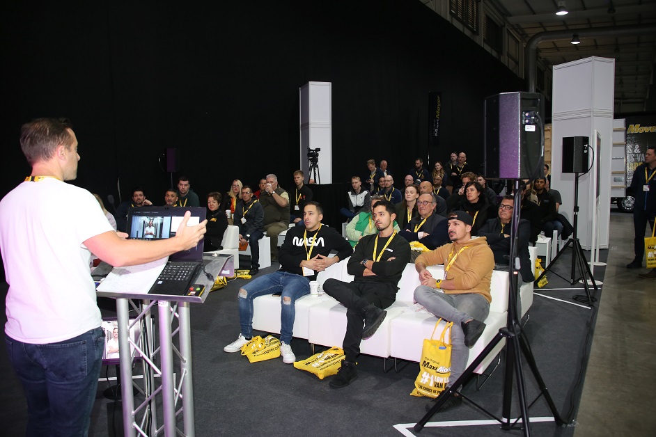 Gavin Shields presenting