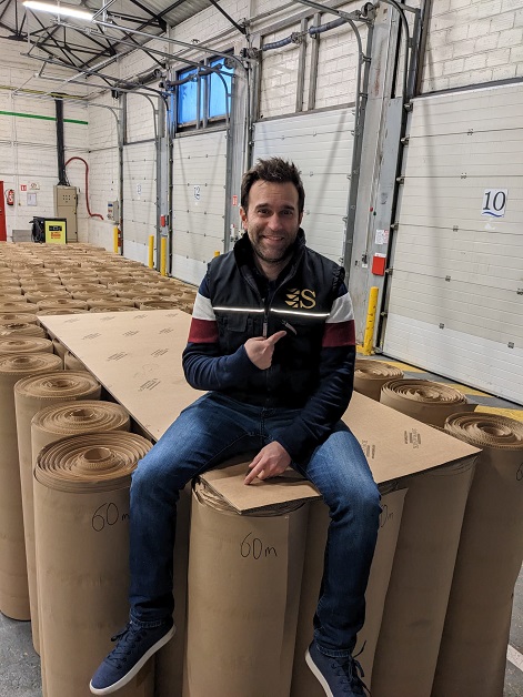 Guillaume Rochman with PleatWrap