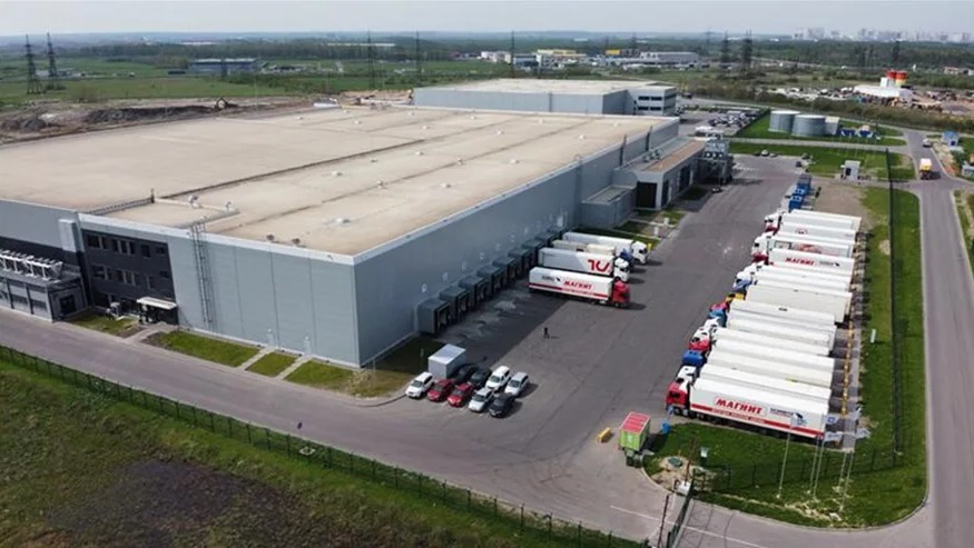 The Maersk warehouse in Russia