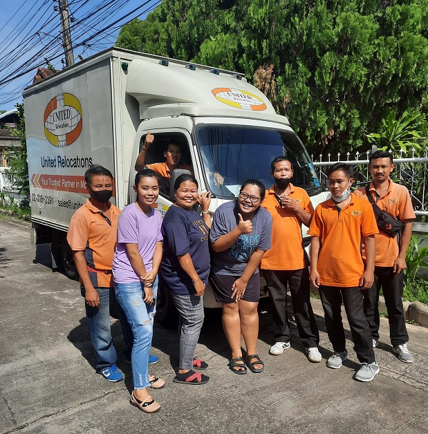 Members of the United Relocation team